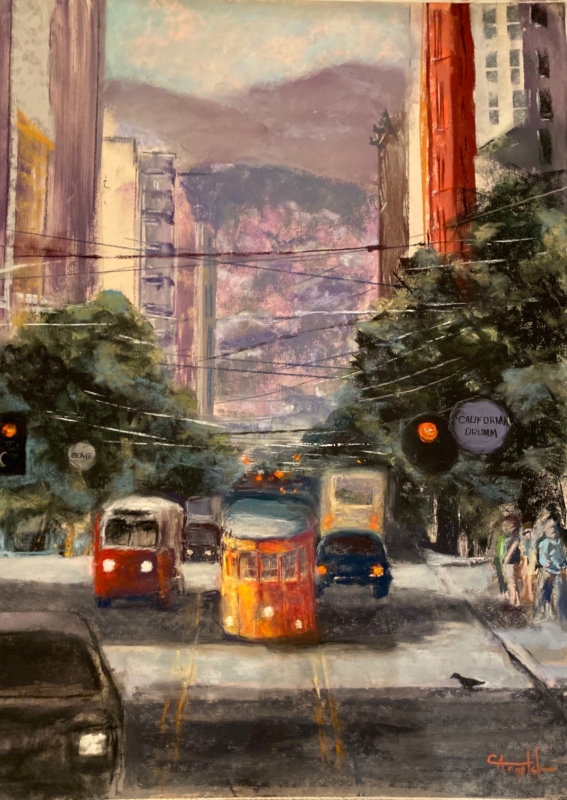 San Francisco Days by artist Carol Arnold